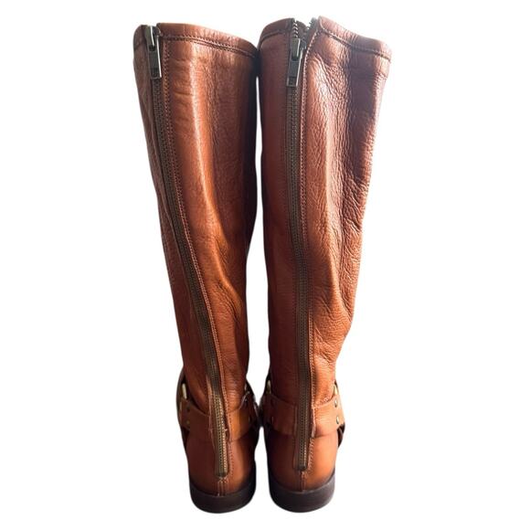 Frye Phillip Harness Tall Washed Leather Riding Boot 70511 Size 5.5 - Picture 7 of 13
